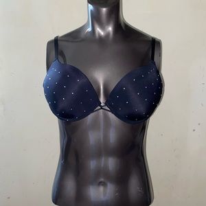 *SOLD* Rhinestone Push-up Bra 36B